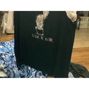 Black and white t-shirt